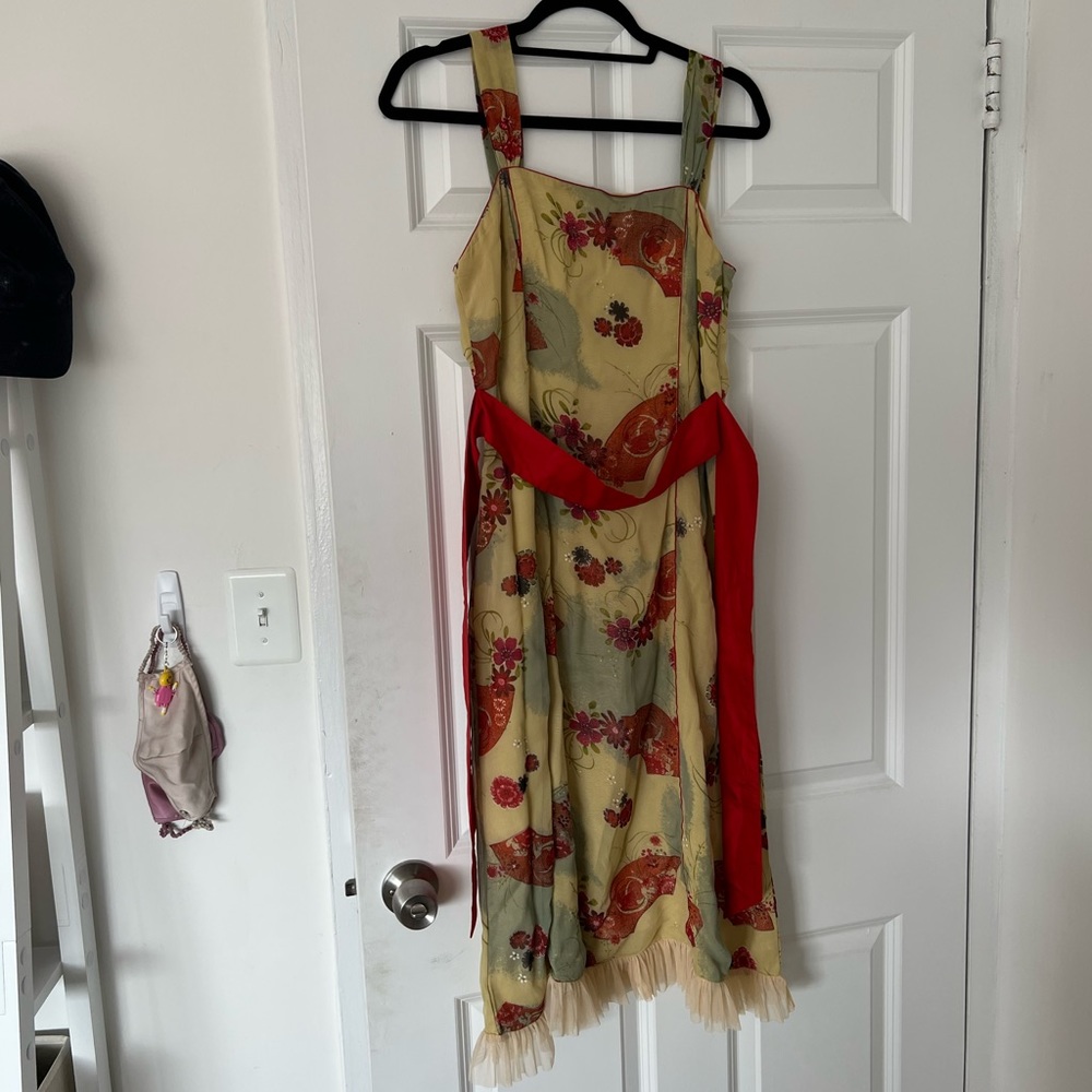 gorgeous vintage maigden mara couture dress